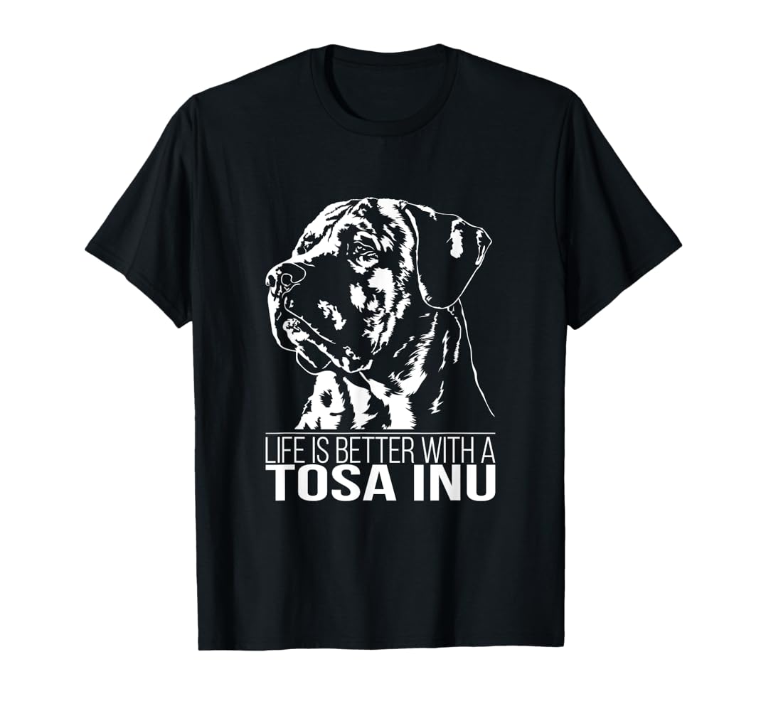 Amazon | 土佐犬生活は犬を言うとよりよいと言う。 Tシャツ | T